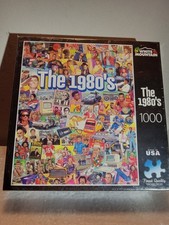 White Mountain The 1980  s 1000 Piece Jigsaw Puzzle Made In USA brand new sealed