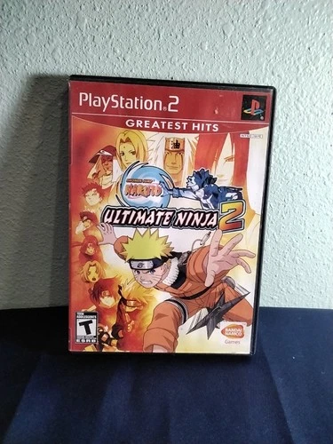Naruto: Ultimate Ninja 2 (Sony PlayStation 2, 2007) CIB TESTED