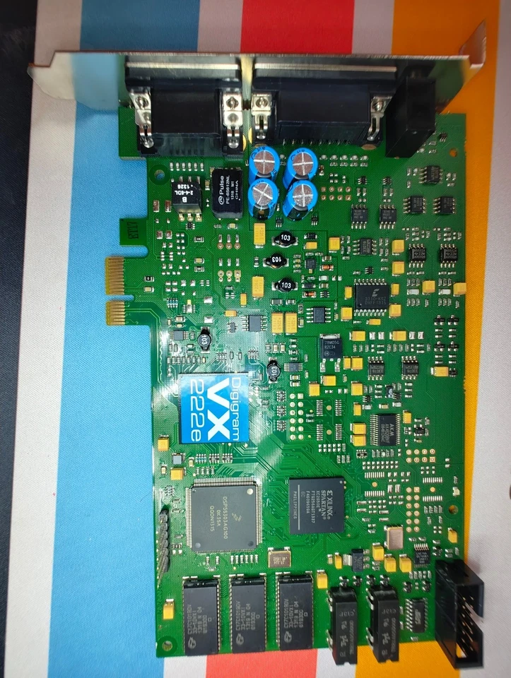 Digigram VX222e 24 Bit AES PCIe Soundcard with breakout - Image 2 of 4