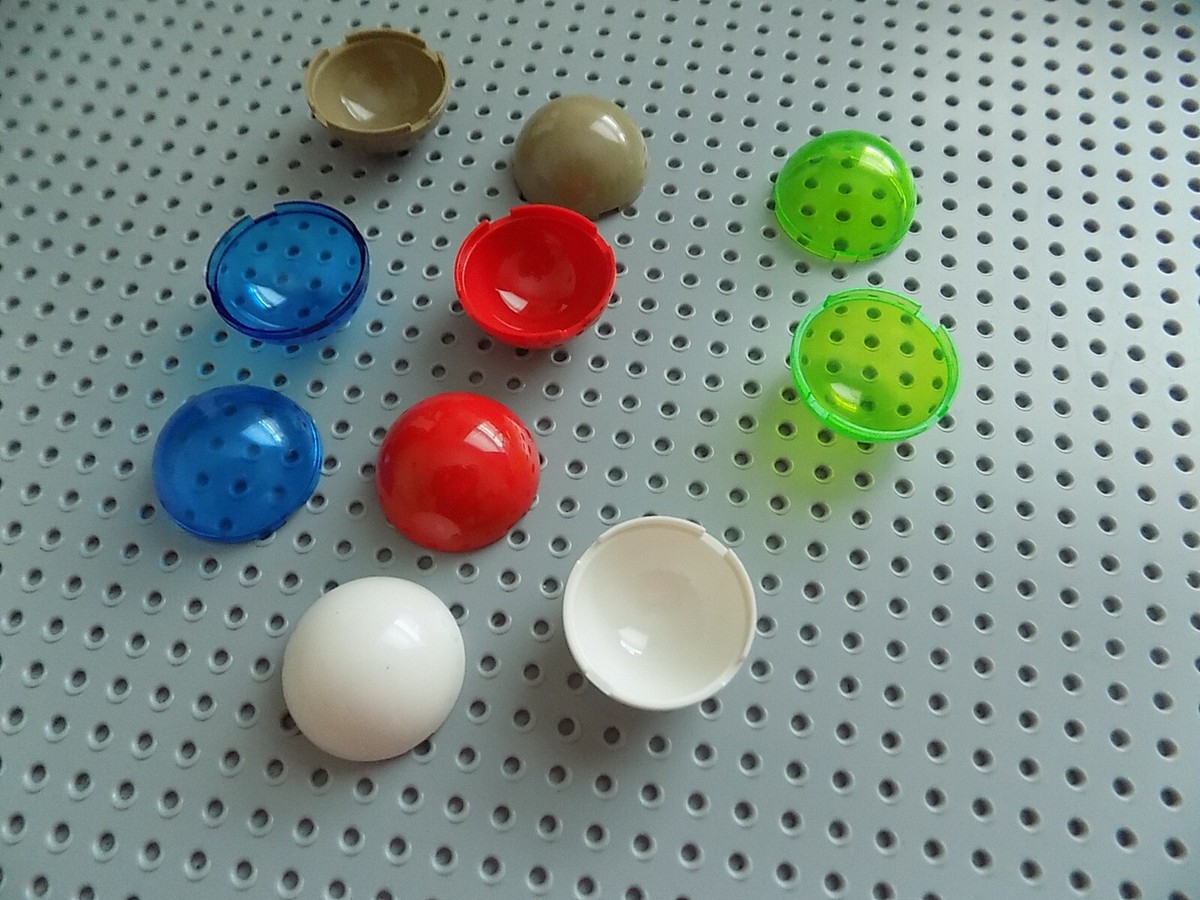 Lego 86500 Cylinder Dome Hemisphere 4x4 lot of 2 pick your