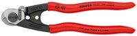 Knipex 95 61 190 Sb Drahtseilschere Geschmiedet Mit Kunststoff üBerzogen 190 Mm