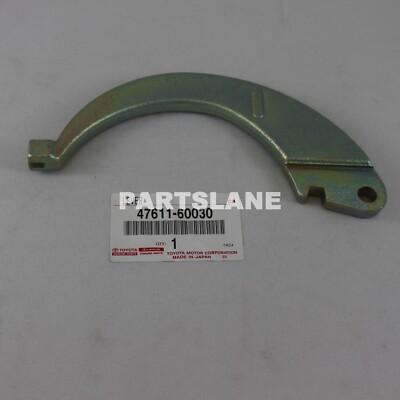 4761160030 Genuine Toyota Lever Parking Brake Shoe RH 47611