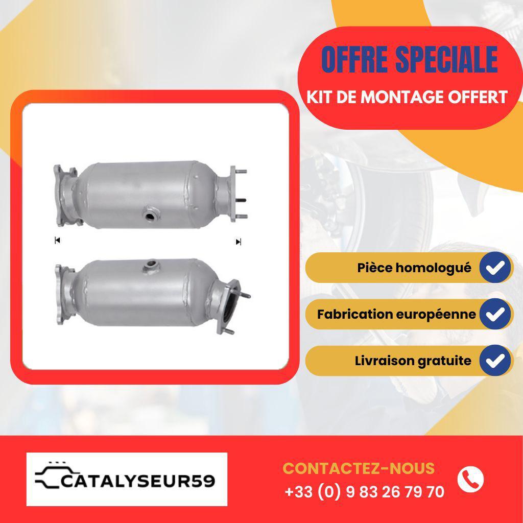 Catalyseur Audi A4 2.0 TFSI 16V Essence DDWA 252 cv de rechange pour échappement