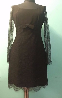 moschino little black dress