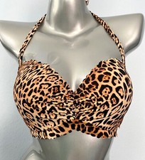 Victoria's Secret Nwt Leopard Zuma Getaway Scalloped Underwire Swim Bikini Top