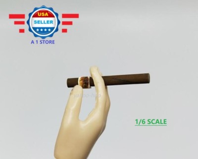3 pcs 1/6 Scale Cigar Cigarette Paper Model For 12'' Action Figure 