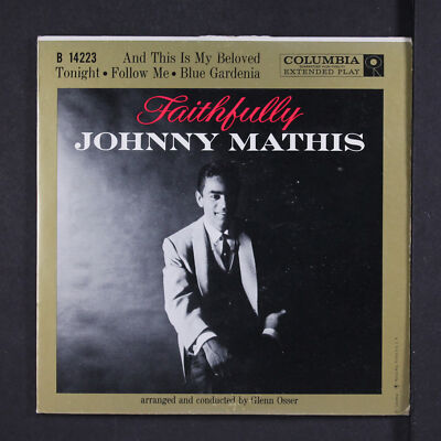 JOHNNY MATHIS: faithfully COLUMBIA 7