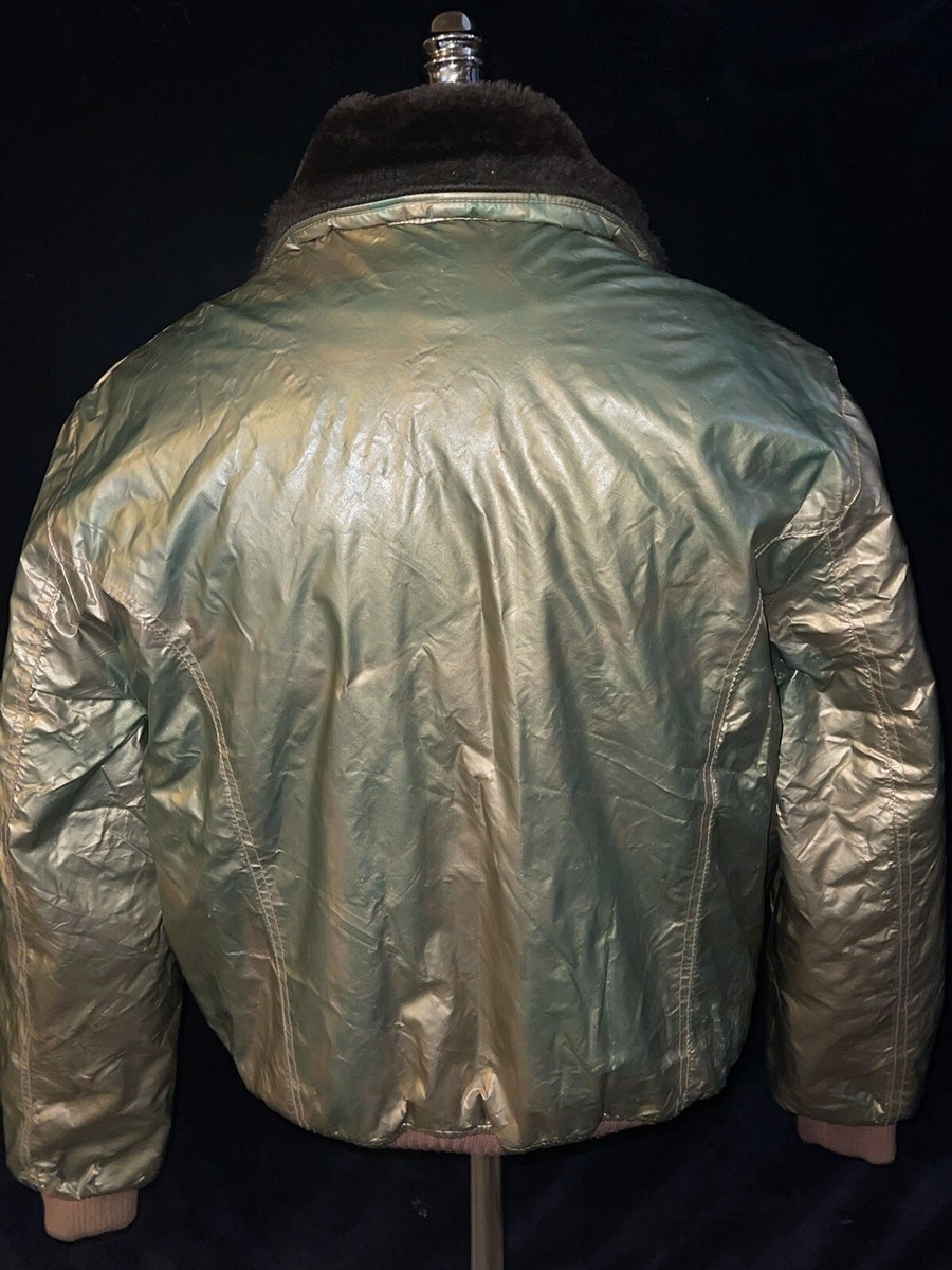Mens Vtg Rare Jim Watkins Columbia Gold Embroidered Jacket Mens Vtg Rare Jim Watkins Columbia Gold Embroidered Jacket