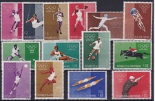 San Marino - 1960 OLIMPIADI ROMA - SASSONE  n.520/529+A132/135    MNH **