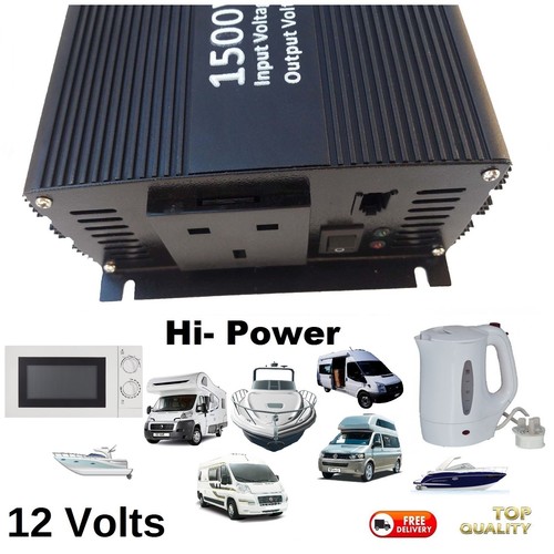 12 Volt - 240v inverter di alta qualità per forno a microonde per BARCA  AUTO CAMPER Build 12V | eBay