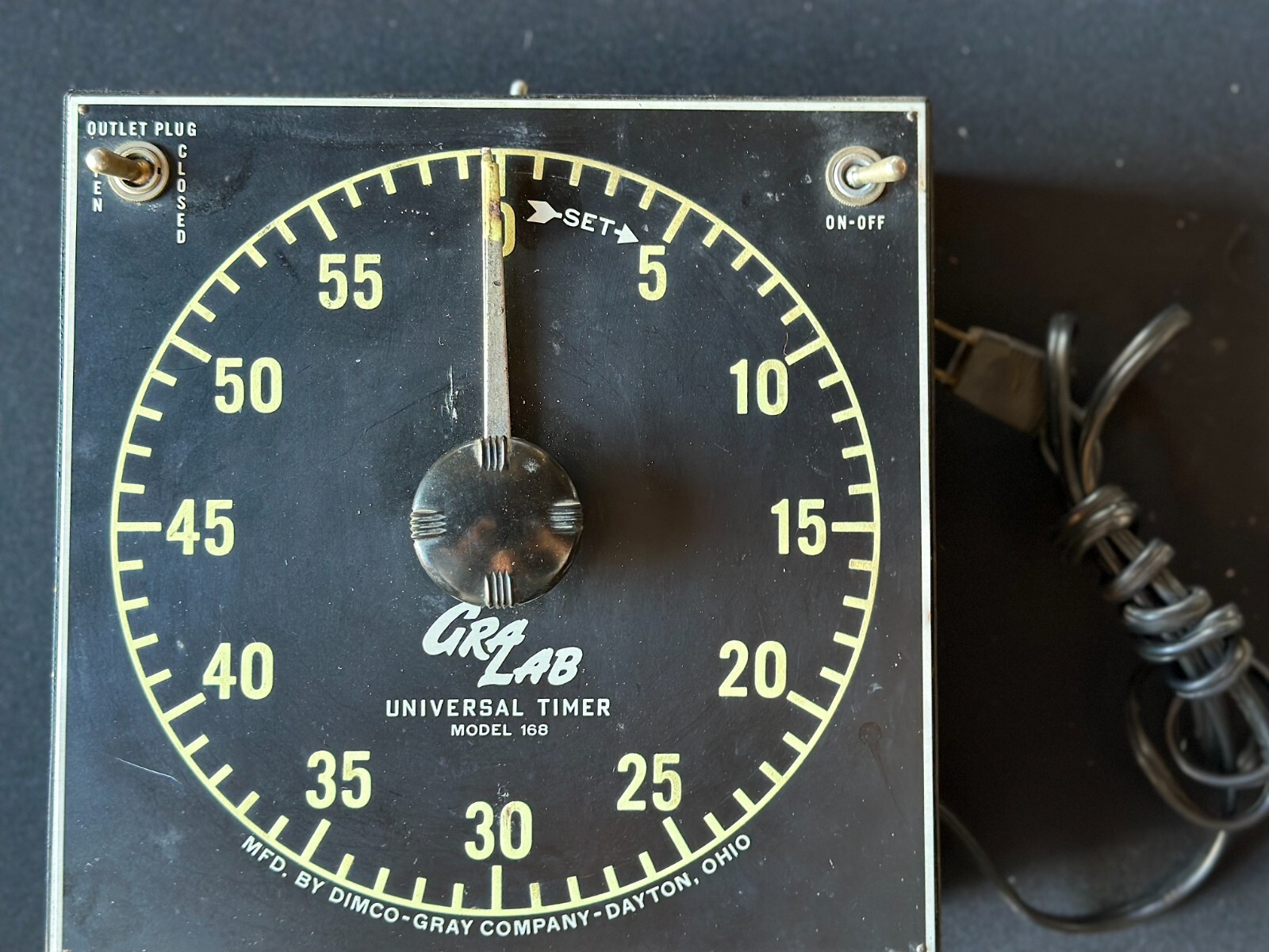 Graylab Vintage Photo Negative Developing Timer 168 by Dimco Gray | eBay
