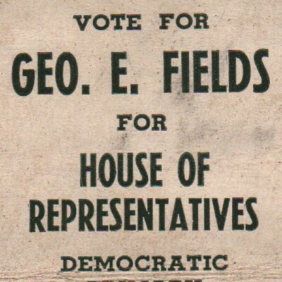 1938 Geo George E Fields House Of Representatives Primary Freedom New Hampshire