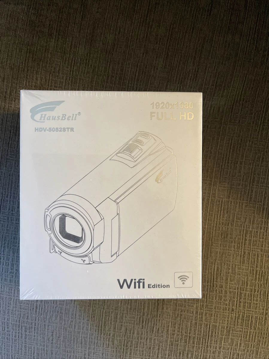HausBell HDV 302S 1920 X 1080 Full HD Digital Video Camera Sealed new