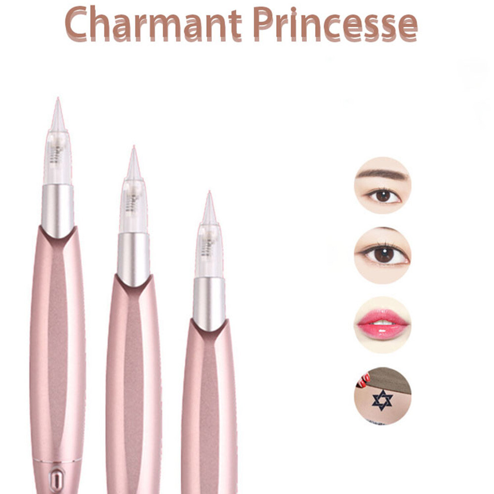 Máquina de Tatuaje Maquillaje Semi Permanente Microblading Pluma para Delineador de Ojos de Labios de Cejas