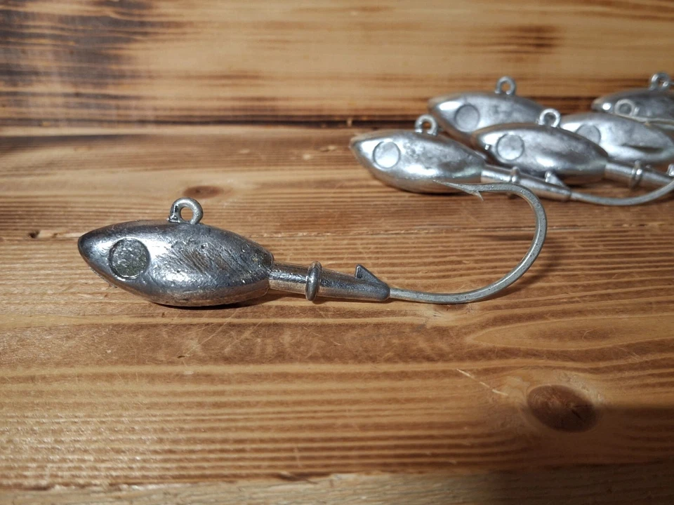 Plantilla Minnowhead cantidad 10 - 3 oz con guardián de cebo - mostaza 7/0 - sin pintar Foto 3 de 4