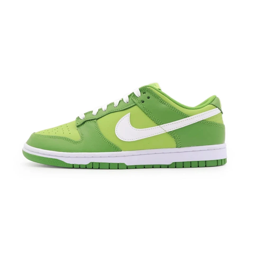 DJ6188-300 Nike Dunk Low Kermit clorofila maçã vívida verde claro do mar (masculino) - Imagem 2 de 4