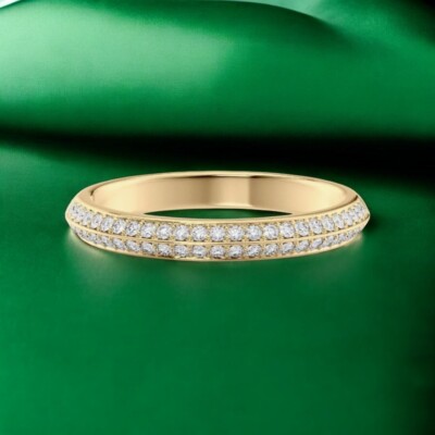 Bague Homme Mariage En Platine 950 Avec Diamant 1,64 Ct - Taille 13, Taille Ronde, Certifiée IGL