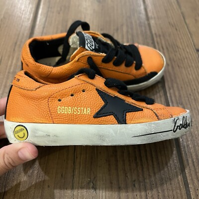 GGDB/SStar Golden Goose kids leather sneakers size 24 Skate Shoes