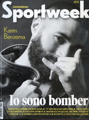 21/05/2023 SPORTWEEK - KARIM BENZEMA - IO SONO IL BOMBER