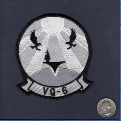Original VQ-6 RAVENS US NAVY Lockheed ES-3A S-3 VIKING Squadron Patch