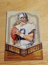 2020 Panini Legacy ROGER STAUBACH Lasting Legacies Dallas Cowboys #LL-RS HOF