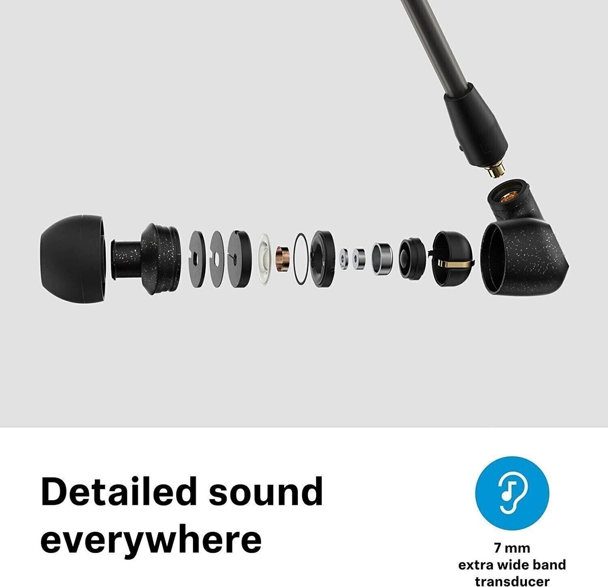 Sennheiser IE 300 Audiophile Wired 3.5mm In-Ear Earbuds Headphones