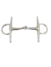 Equestrian Full Cheek Snaffle Bit 5"