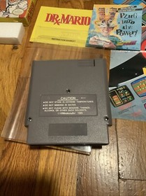 Dr. Mario (Nintendo NES, 1990) Complete CIB Authentic !!