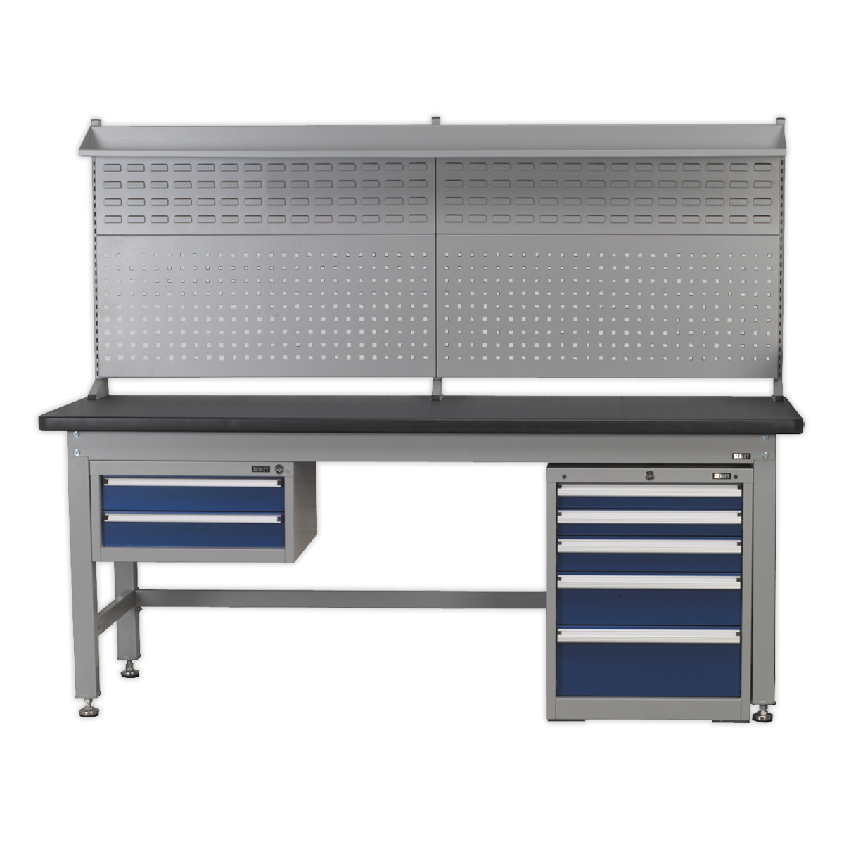 Sealey API2100COMB02 2.1m Complete Industrial Workstation & Cabinet Combo