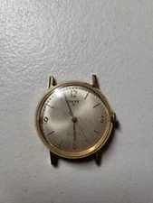 Vintage Timex 21 J Jewels Waterproof Wrist Watch No Band FOR REPAIR/PARTS AS IS