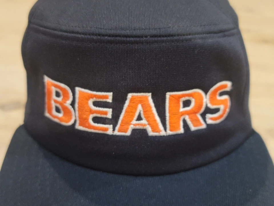 Gorra de colección Chicago Bears Snapback panel frontal plano de New Era hecha en EE. UU. Foto 4 de 4