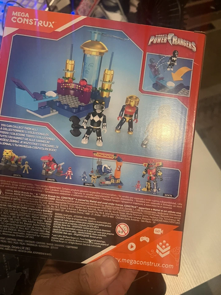 Mega Construx Power Rangers Zordon's Command Center 62 piezas DPK76 nuevo 2016 Foto 3 de 4