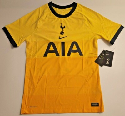 Tottenham Third Vapor Jersey Shirt 2020/21 Nike Yellow Son #7 S-M