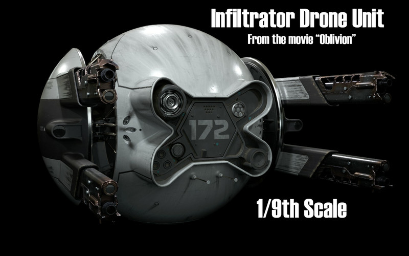 RJM 3D 1/9 Scale Oblivion Infiltrator Drone kit