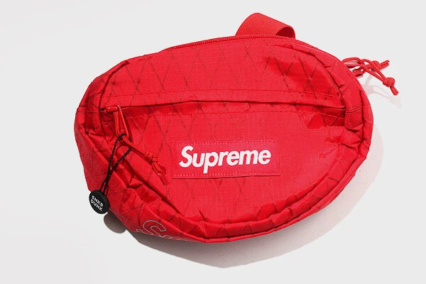 [Japan Used Fashion] 2018Aw Supreme Waist Bag Body Shoulder Pouch Box Logo  Red R