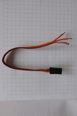 Servoanschluß-Kabel 15 cm für JR Spektrum Graupner HITEC usw