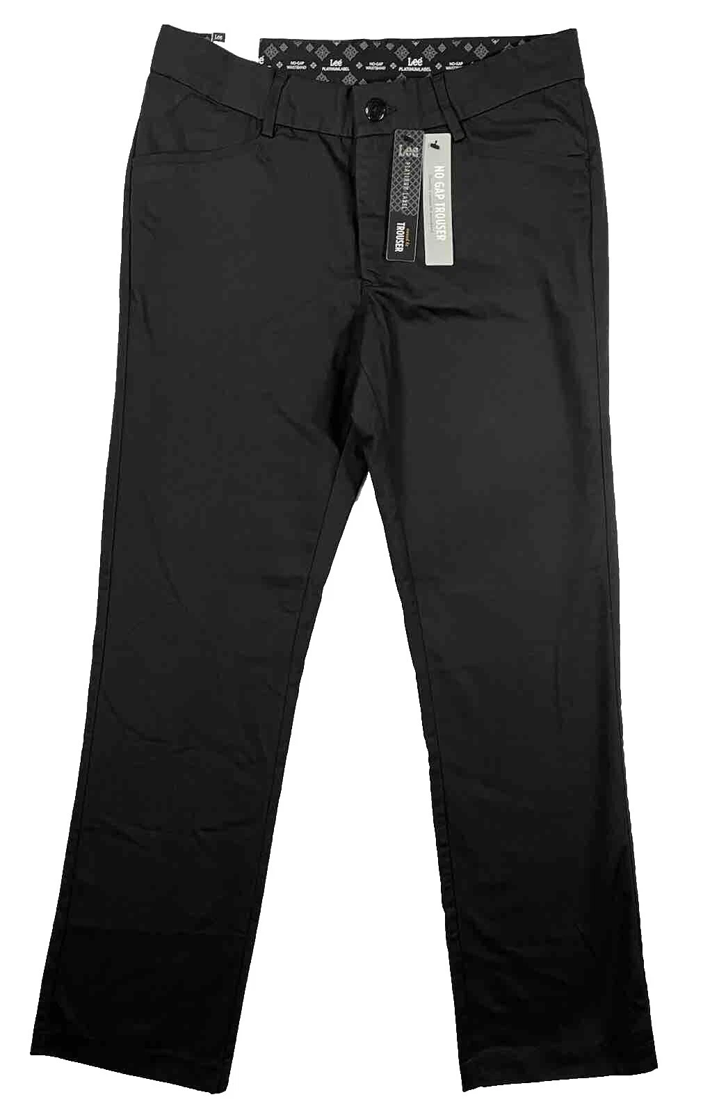 Черные брюки из полиэстера для женщин Lee