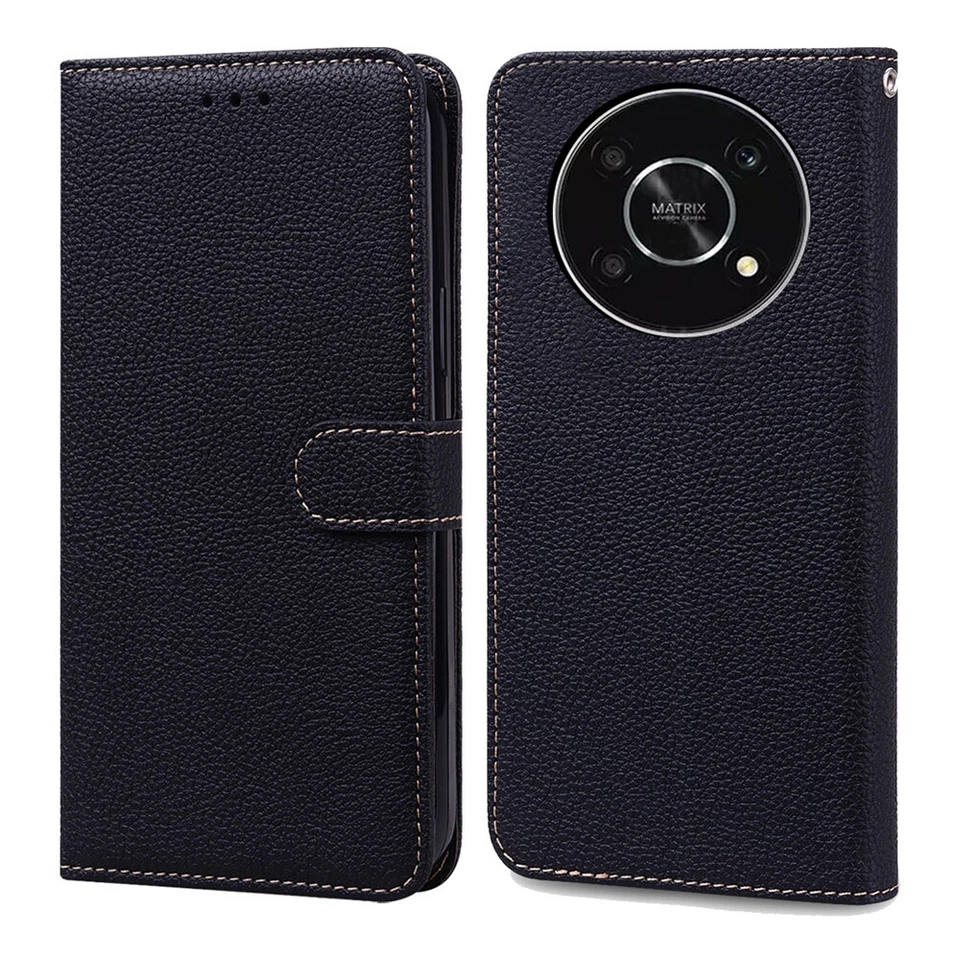 For Honor 400 Lite 200 Smart 90 Pro Luxury Flip Wallet Leather Phone Case Cover - Image 4 of 4