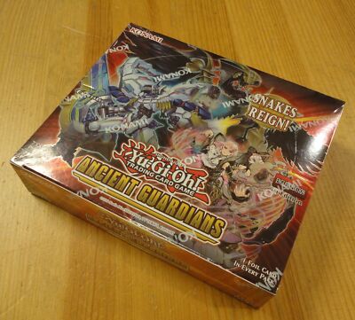 ancient guardians booster box 1st edition Yu-Gi-Oh Cards -Ancient Guardians -Booster PACK (7 Cards) 1st Edition