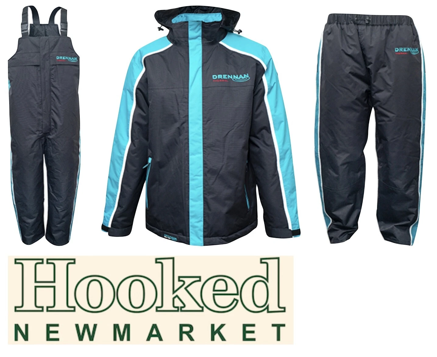 Drennan 25K Thermal Waterproof Fishing Jacket , Salopettes & Trousers Sm–4XL