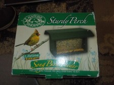 Bird Feeder  Sturdy Perch Song Bird Feeder by Nature Shoppe  BF5-G