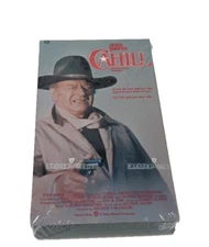 Cahill (VHS Tape) John Wayne Western Warner Home Video Watermark - NEW
