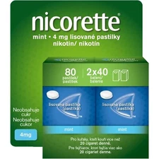 Nicorette Mint 2x40 , 4mg