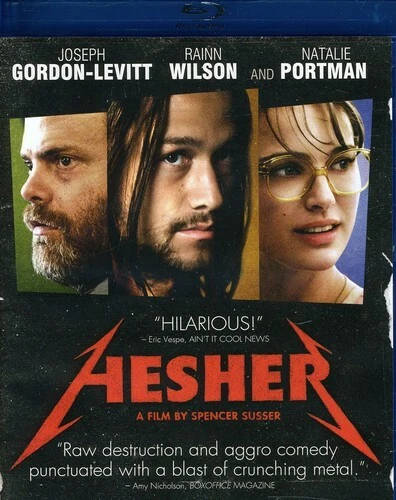 Hesher (Blu-ray, 2011) - - - EX LIBRARY COPY - product listing photo