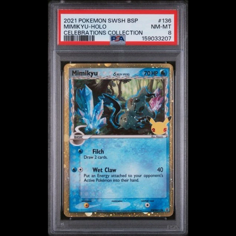 Pokémon TCG Professional Sports Authenticator (PSA) Grade 8