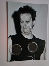 Cabaret Voltaire - Richard H. Kirk - 1 Original s/w Live Foto -10 x 15