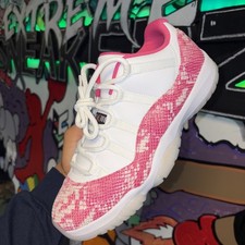 jordan 11 snakeskin pink high