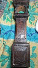 1800 s Antique Miniature 15 inches oak grandfather clock case scratch built