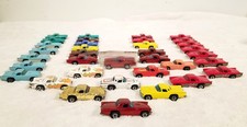 1970s 57 T-bird Ford Thunderbird Porthole Hot Wheels Lot 35 Cars Gold Foil Vtg