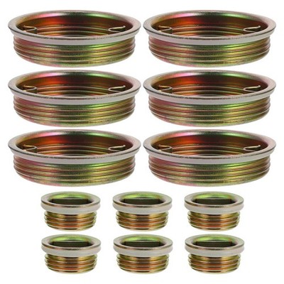  12 Pcs Kappe Trommelstopfen Ölfassverschluss Ölfass-verschlussdeckel